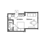 Strandloft Eins Appartement *