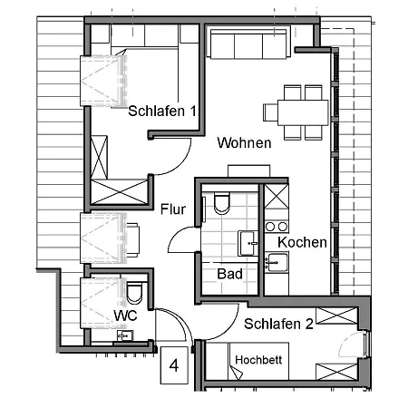 Strandloft Eins